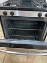 Ge Used Gas Propane Stove 30inches (Stainless Steel) 