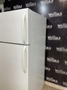 White Westinghouse Used Refrigerator Top and Bottom 30x65 1/2” (White) 