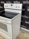 Whirlpool Used Electric Stove 30inches (40/50 AMP) 30inches {3 prong} (White) 