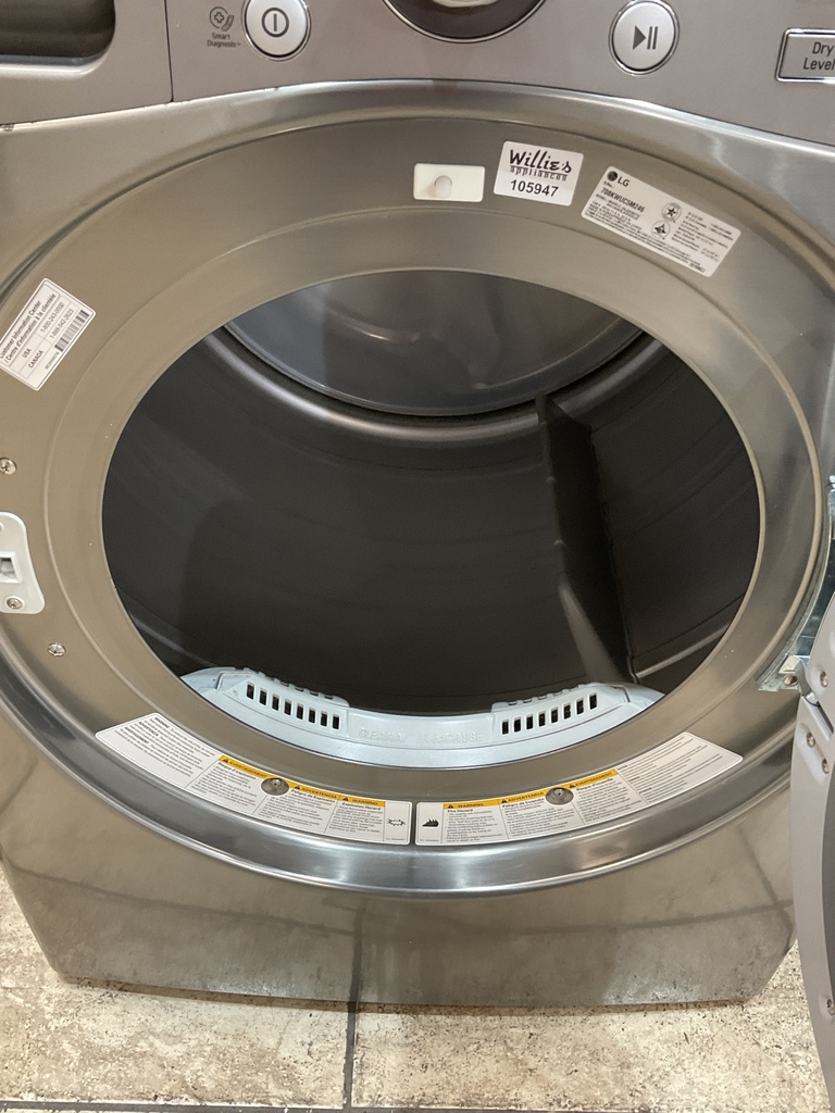 Lg Used Natural Gas Dryer 27inches (Grey) 