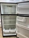 Frigidaire Used Refrigerator Top and Bottom 28x64 1/2” (Stainless Steel)