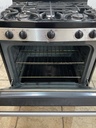 Ge Used Natural Gas Stove 30inches (Stainless Steel) 