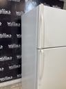 Whirlpool Used Refrigerator Top and Bottom 33x66 (White) 