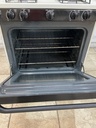 Ge Used Natural Gas Stove 30inches (Bisque/black) 