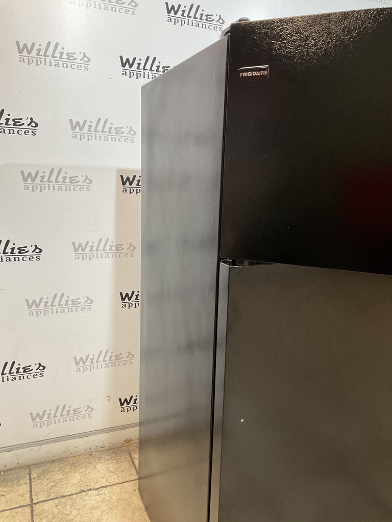 Frigidaire Used Refrigerator Top and Bottom 28 1/2” x 64” (black) 