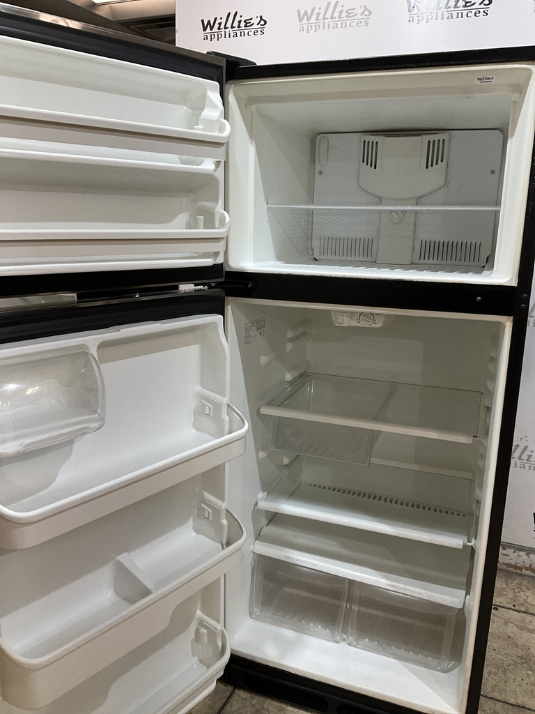 Frigidaire Used Refrigerator Top and Bottom 28 1/2” x 65” (Stainless Steel) 
