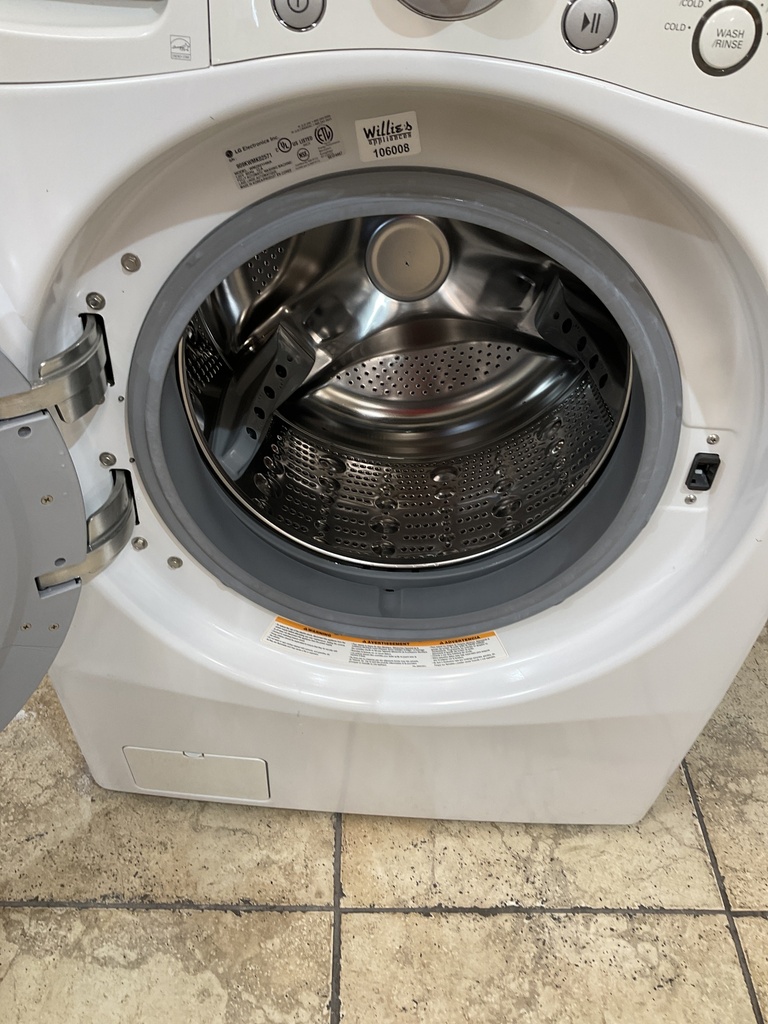 Lg Used Washer Front-load 27inches (White) 