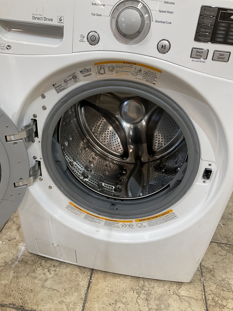 Lg Used Washer Front-load 27inches (White) 