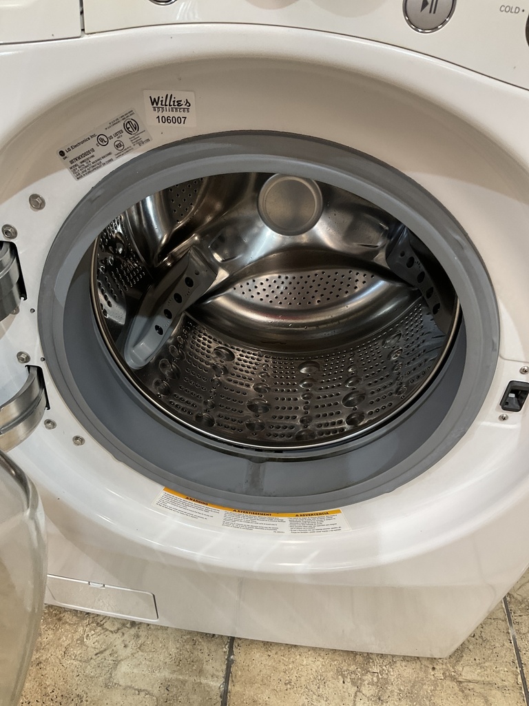 Lg Used Washer Front-load 27inches (White) 