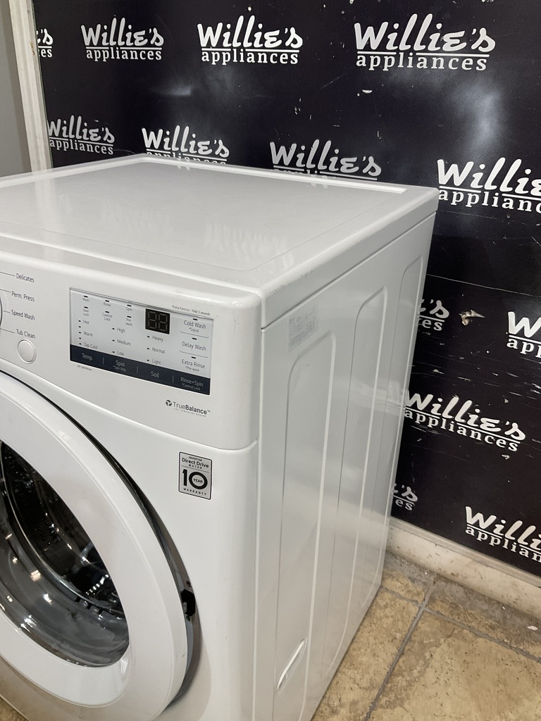Lg Used Washer Front-load 27inches (White) 
