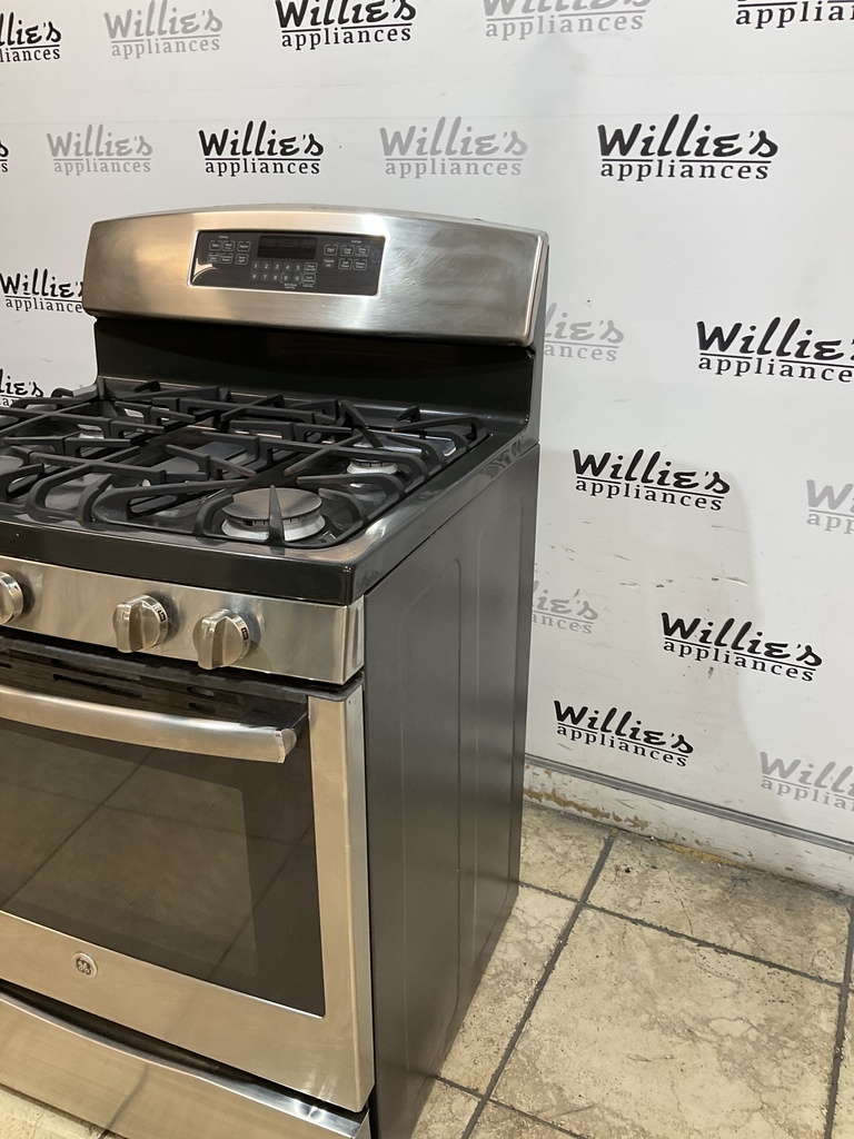 Ge Used Natural Gas Stove 30inches (Stainless Steel) 