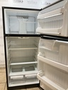 Ge Used Refrigerator Top and Bottom 28x64 1/2” (Stainless Steel) 