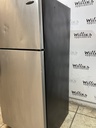 Frigidaire Used Refrigerator Top and Bottom 28x64 1/2” (Stainless Steel) 