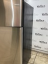 Frigidaire Used Refrigerator Top and Bottom 30x66 (Stainless Steel) 
