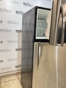 Frigidaire Used Refrigerator Top and Bottom 30x66 (Stainless Steel) 