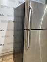 Frigidaire Used Refrigerator Top and Bottom 30x66 (stainless steel) 