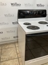 Whirlpool Used Electric Stove 220volts (40/50 AMP) 30inches {3 prong} (white/black) 