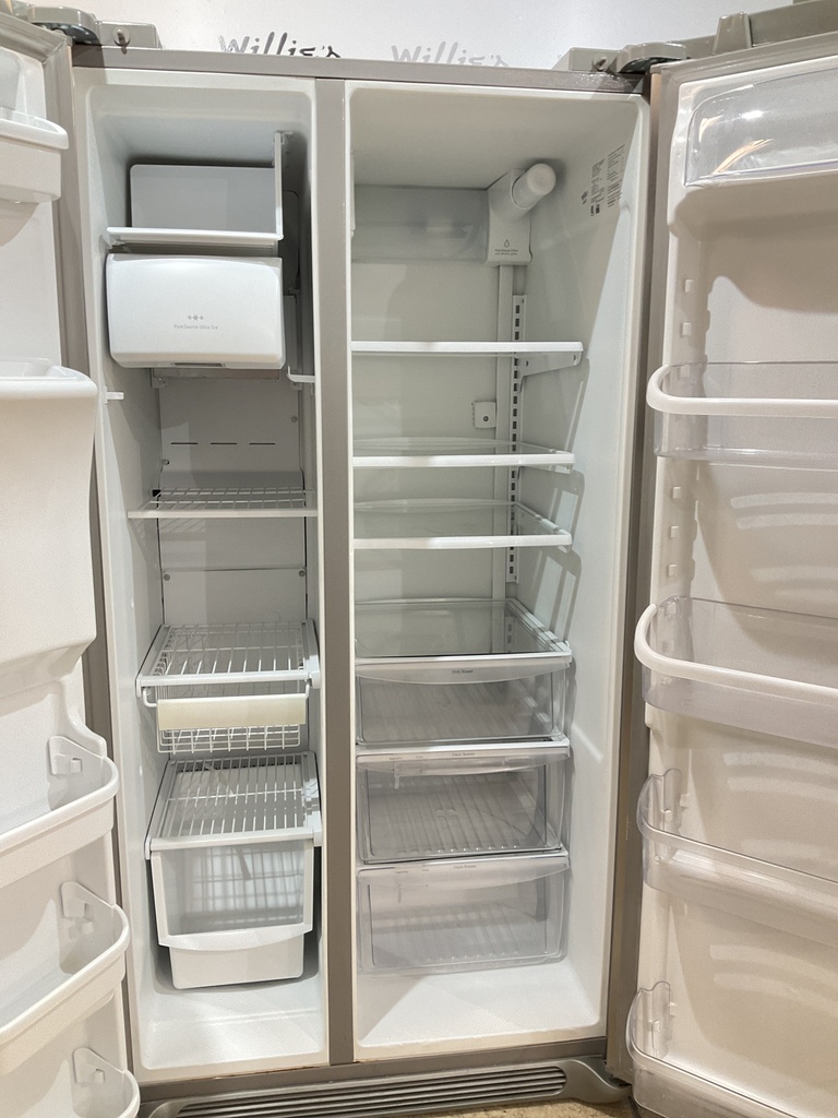 Frigidaire Used Refrigerator Side by Side 36x70 (Stainless Steel) 