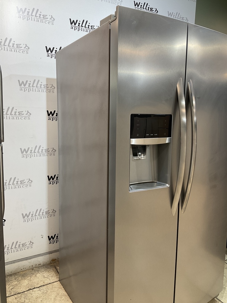 Frigidaire Used Refrigerator Side by Side 36x70 (Stainless Steel) 