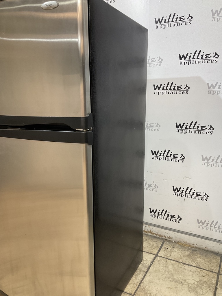 Frigidaire Used Refrigerator Top and Bottom 30x66 (Stainless Steel) 
