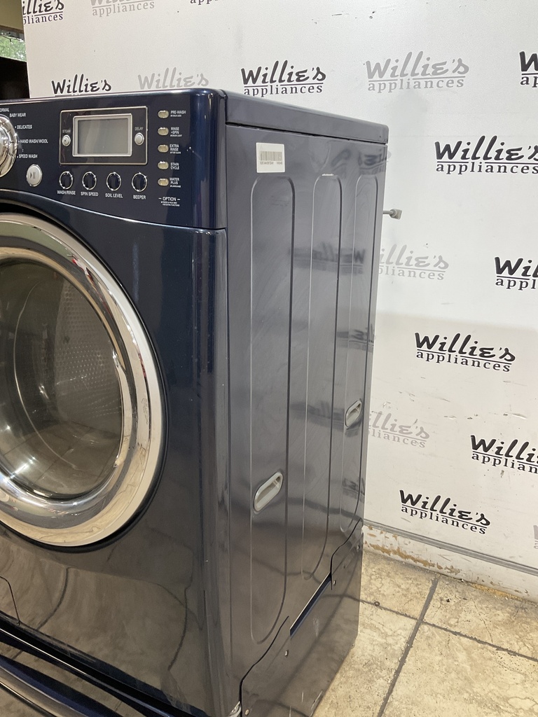Lg Used Washer Front-load 27inches (Blue) 
