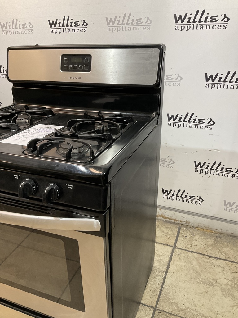 Frigidaire Used Natural Gas Stove 30inches (Stainless Steel) 