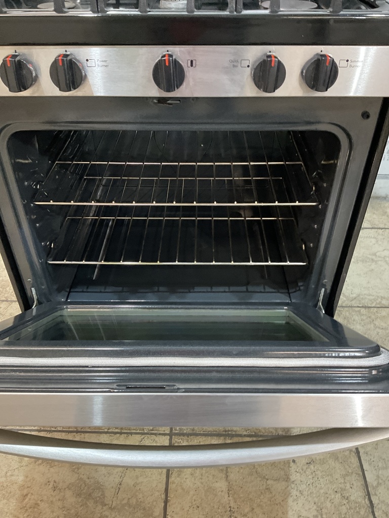 Frigidaire Used Natural Gas Stove 30inches (Stainless Steel) 