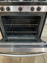 Frigidaire Used Natural Gas Stove 30inches (Stainless Steel) 