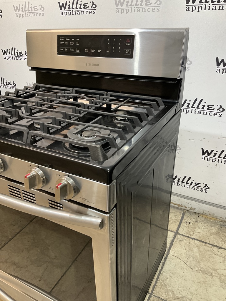 Samsung Used Natural Gas Stove 30inches (Stainless Steel) 