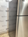 Frigidaire Used Refrigerator Top and Bottom 30x66 (Stainless Steel) 