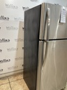 Frigidaire Used Refrigerator Top and Bottom 30x66 (Stainless Steel) 
