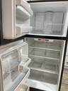 Ge Used Refrigerator Top and Bottom 30x66 1/2” (Black) 