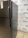Ge Used Refrigerator Top and Bottom 30x66 1/2” (Black) 