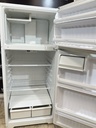 Hotpoint Used Refrigerator Top and Bottom 28x64 1/2” (White) 