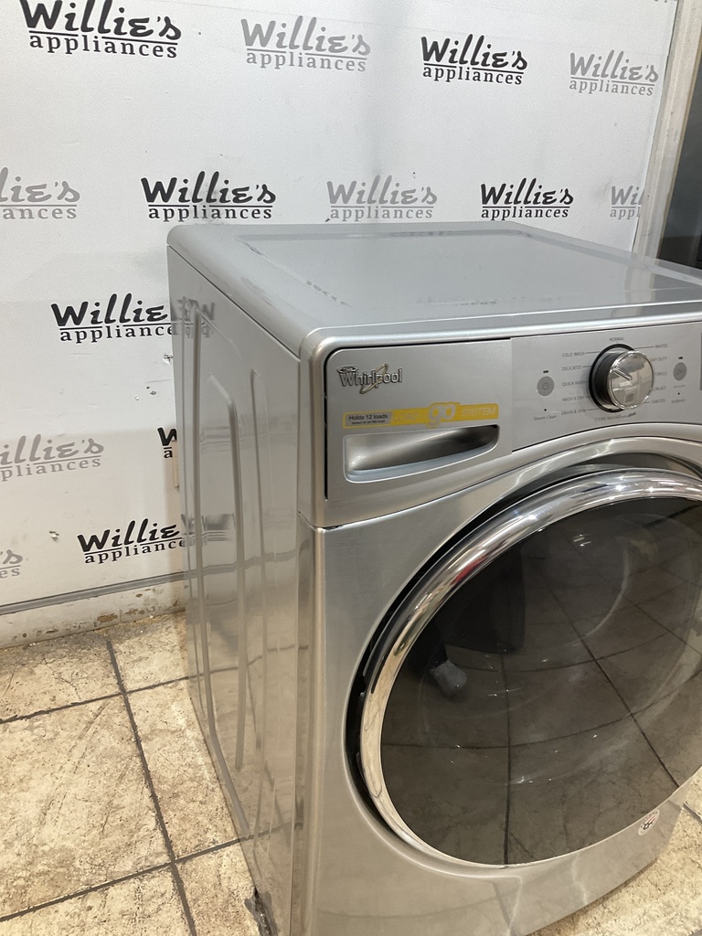 Whirlpool Used Washer Front-load 27inches (Grey) 