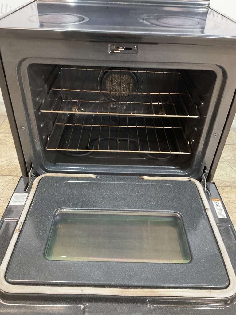 Jenn-Air Used Electric Stove 220volts (40/50 AMP) 30inches {4 prong} (Stainless steel)