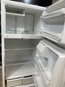 Ge Used Refrigerator Top and Bottom 28x62 (White)
