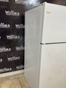 Frigidaire Used Refrigerator Top and Bottom 28x60 (white) 