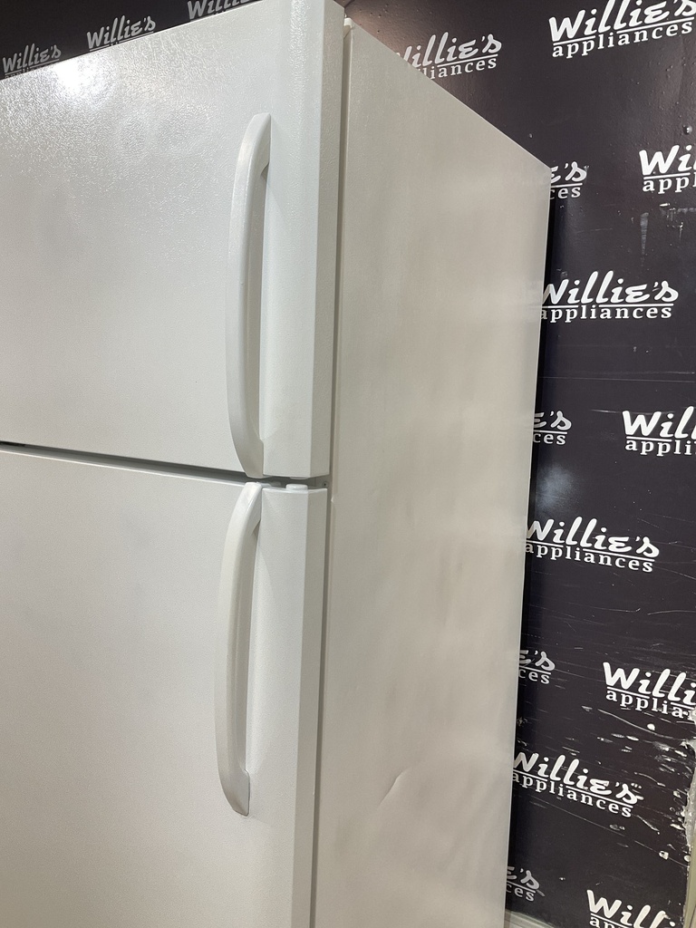 Frigidaire Used Refrigerator Top and Bottom 30x69 (White) 