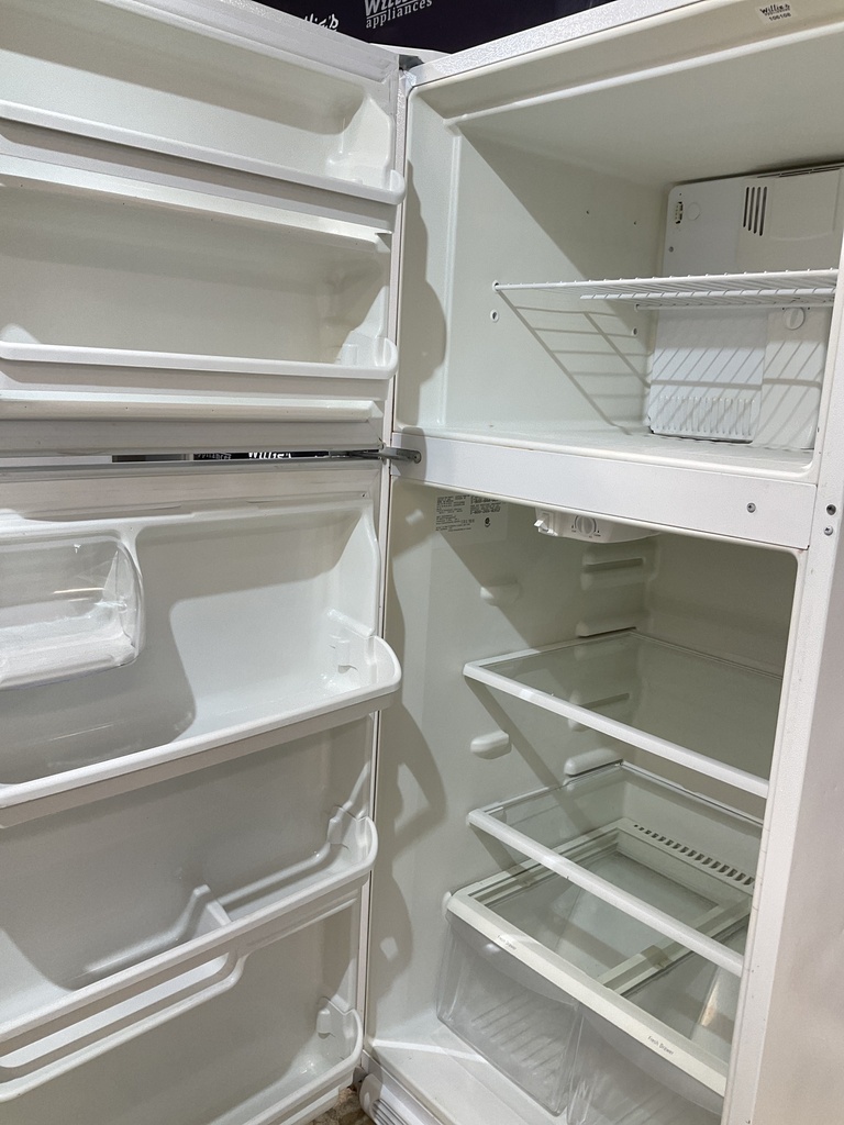Frigidaire Used Refrigerator Top and Bottom 30x69 (White) 