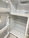 Ge Used Refrigerator Top and Bottom 28x61 1/2” (White)