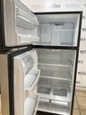 Ge Used Refrigerator Top and Bottom 28x64 1/2” (Stainless Steel)