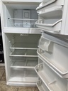 White Westinghouse Used Refrigerator Top and Bottom 30x66 (White) 