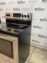 Frigidaire Used Electric Stove 30inches {4 prong} (Stainless Steel) 