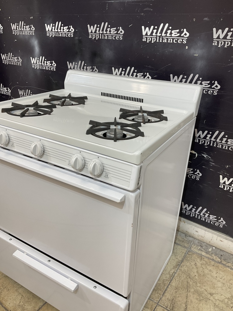 Premier Used Natural Gas Stove 30inches (White) 