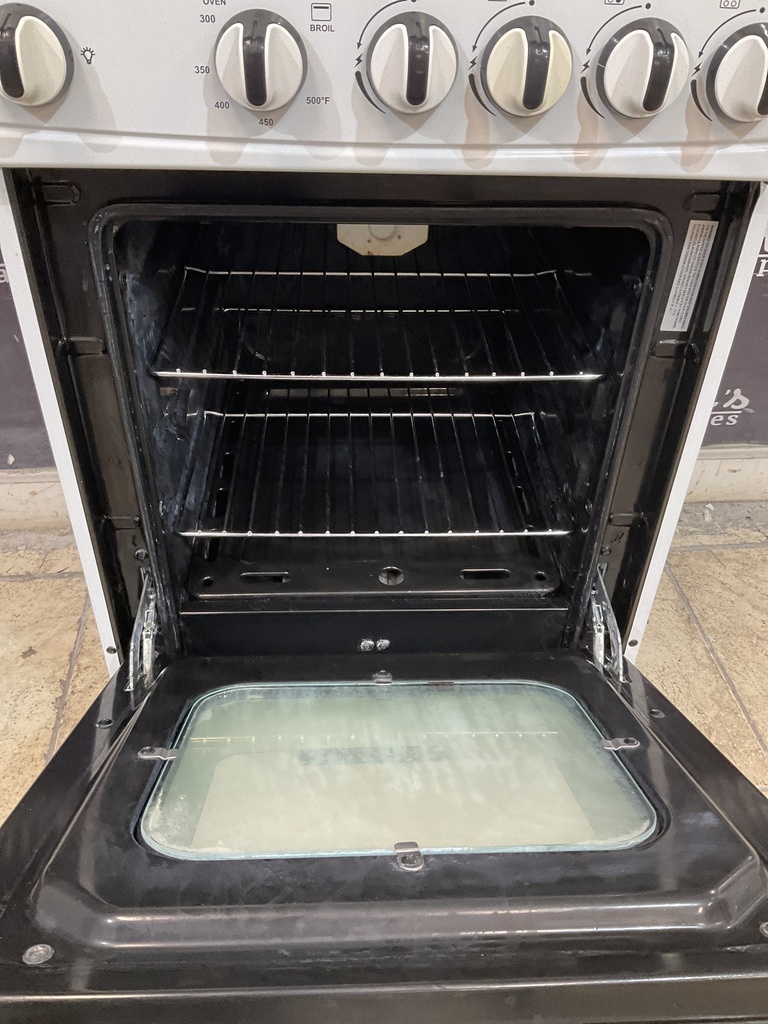 Avanti Used Natural Gas Stove 19 1/2” (white) 