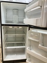Ge Used Refrigerator Top and Bottom 30x66 1/2” (Stainless Steel) 