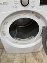 Lg Used Electric Dryer 27inches {3 prong} (white)