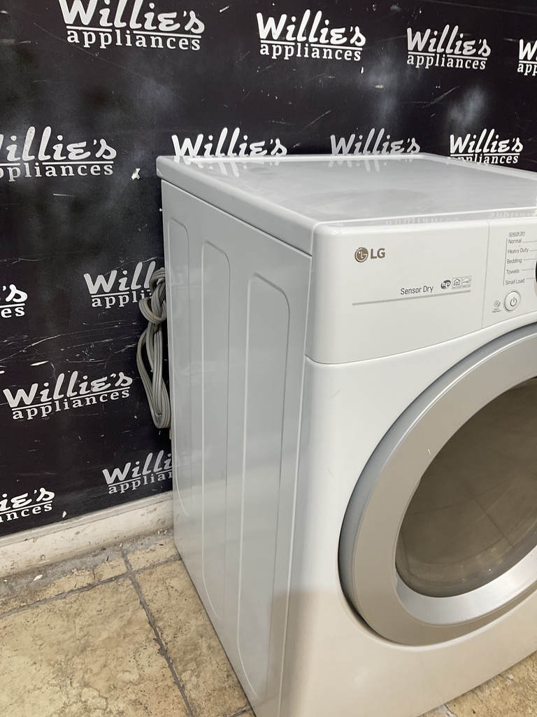 Lg Used Electric Dryer 27inches {3 prong} (white)