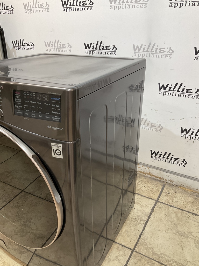 Lg Used Washer Front-load 27inches (Dark Grey) 